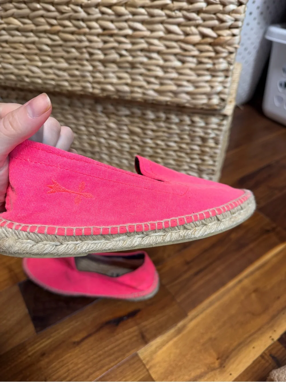 Women’s Casual Slip-On MANEBI (made in Spain) Espadrilles in Hot Pink
